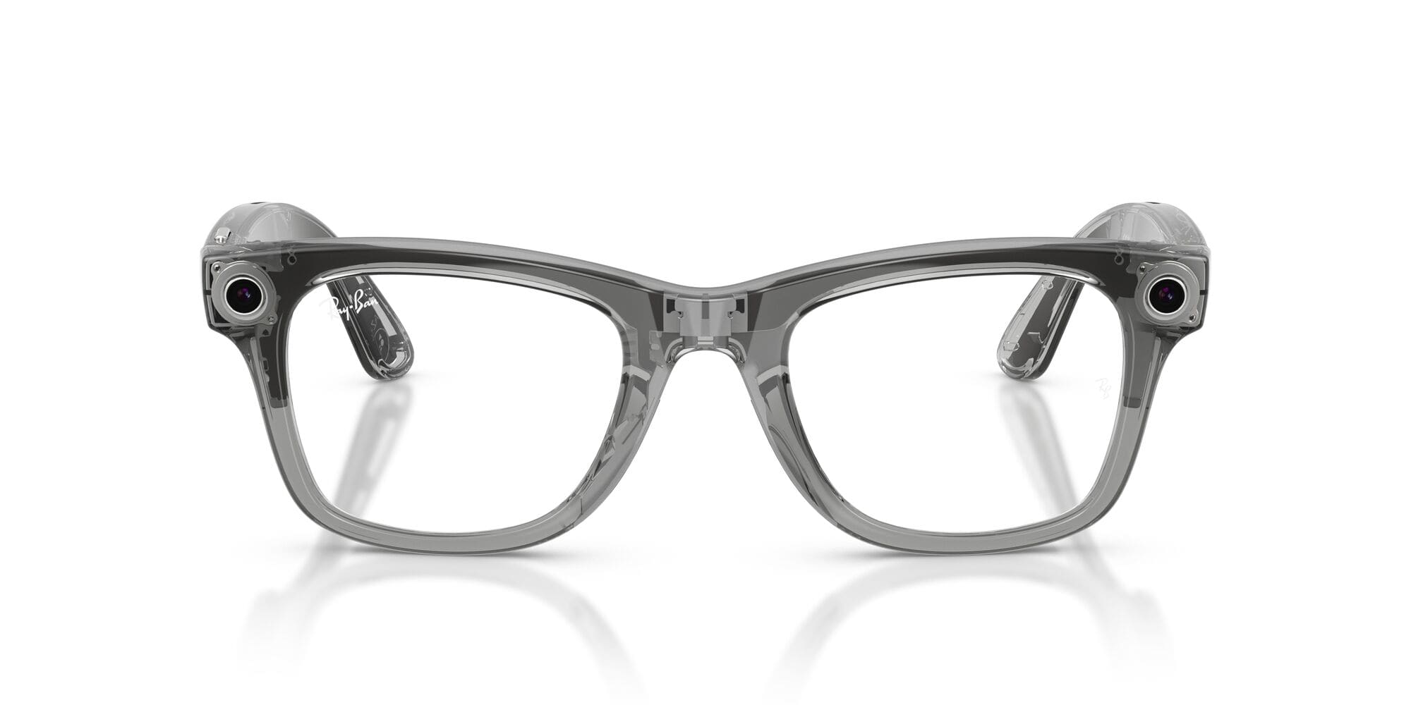 RW4012 Gen 2 Wayfarer 6840MF size 50 shiny transparent grey/clear to sapphire transition lens