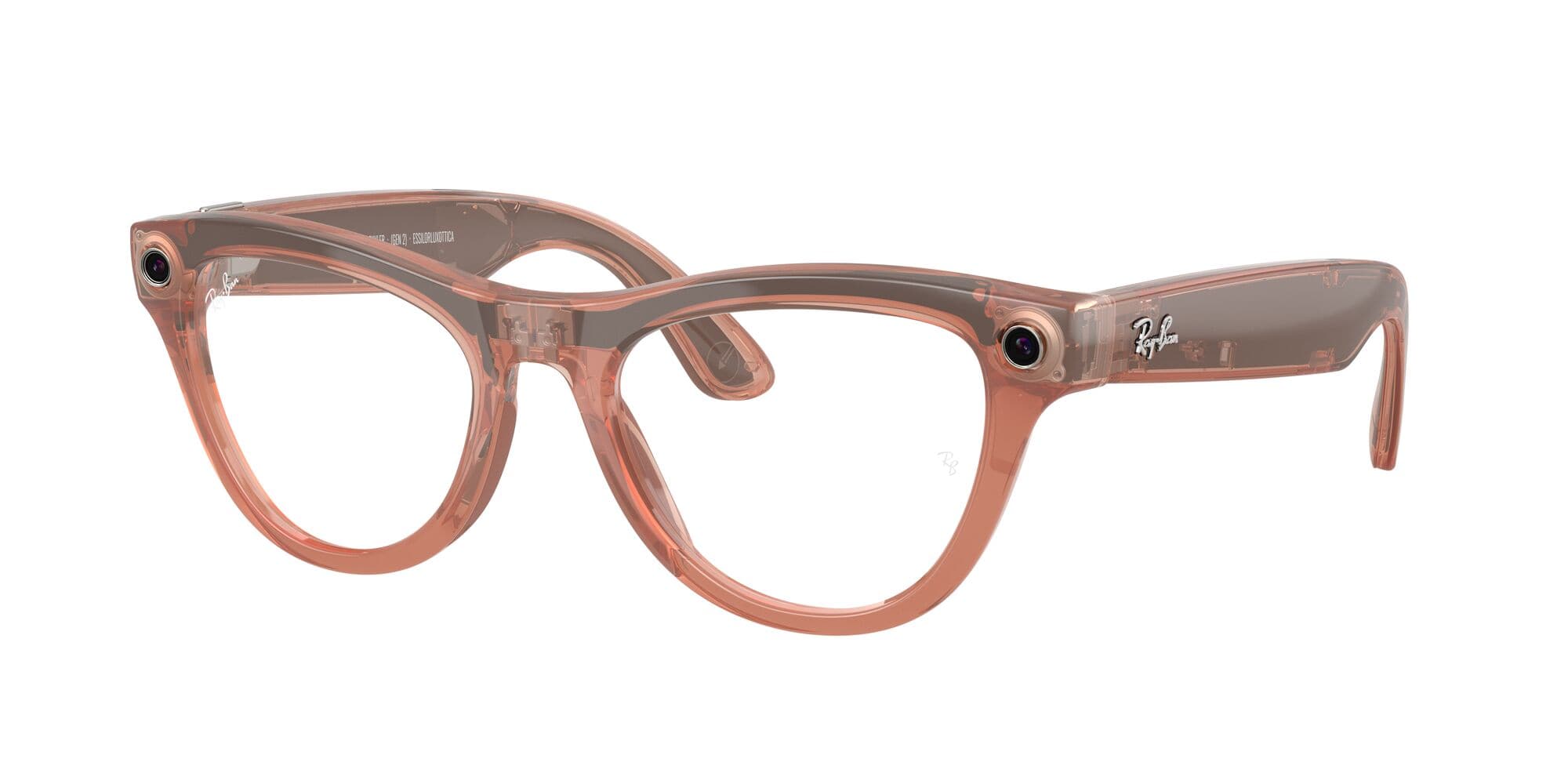 Meta Skyler Gen 2 RW4014 6778M4 size 52  transparent pink/transition lens