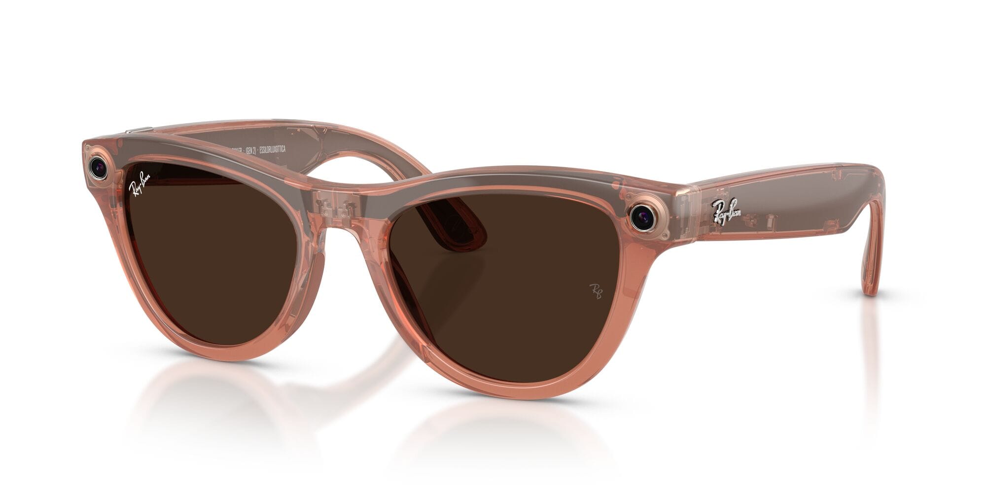 Meta Skyler Gen 2 RW4014 6778M4 size 52  transparent pink/transition lens