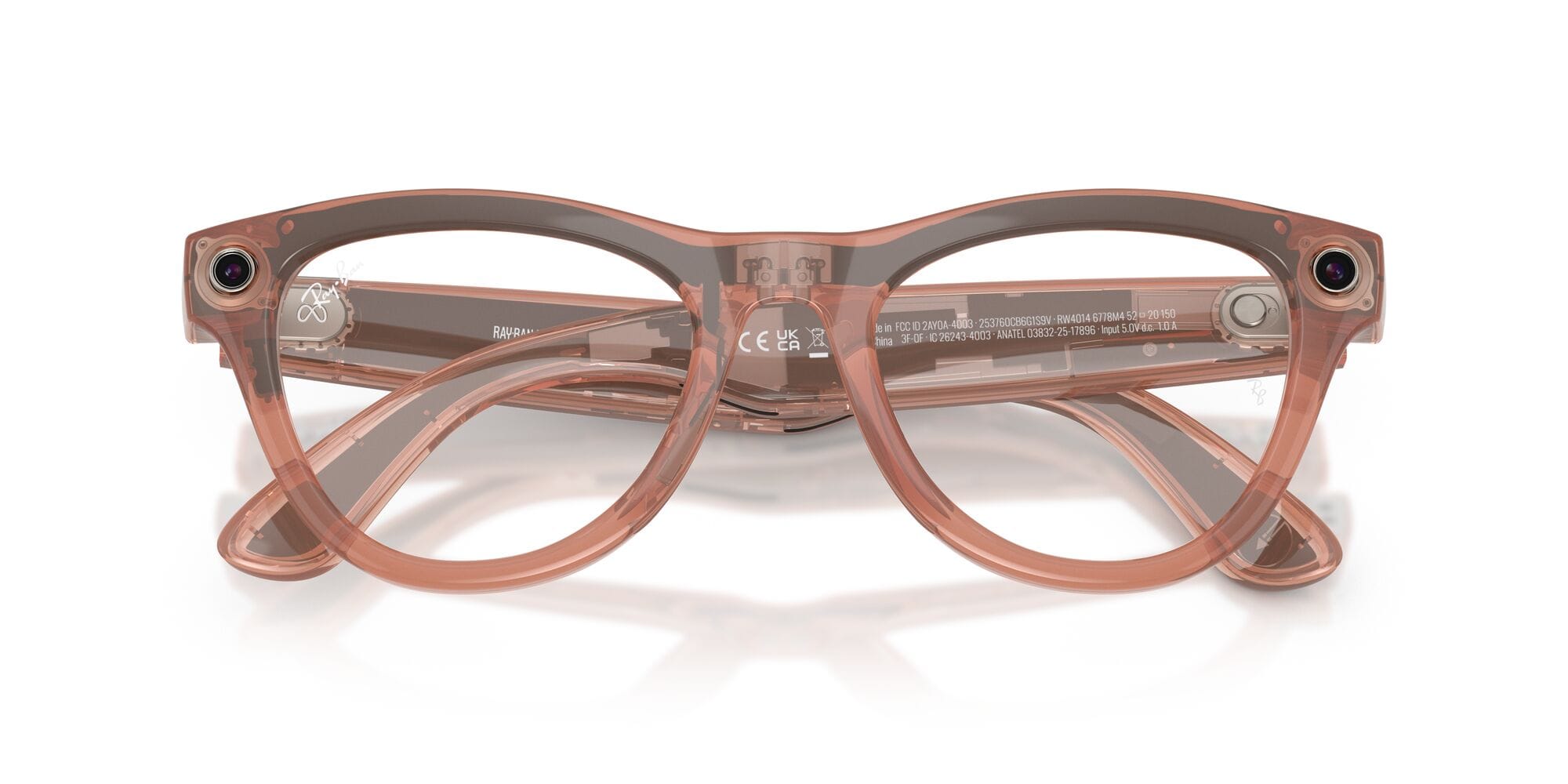 Meta Skyler Gen 2 RW4014 6778M4 size 52  transparent pink/transition lens