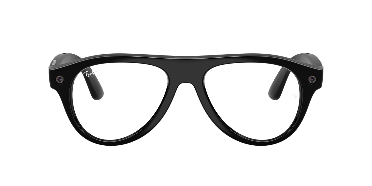 Meta Gen 3 smart glasses RW4016 601/1m size 54 Aviator black/transition green lens sunglasses