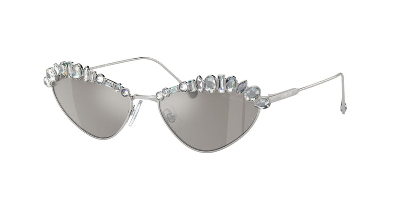 SK7009 40016G SILVER CRYSTALS/SILVER MIRROR LENS