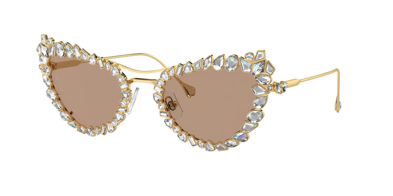 SK7011 402263 CRYSTALS CLIP ON GOLD