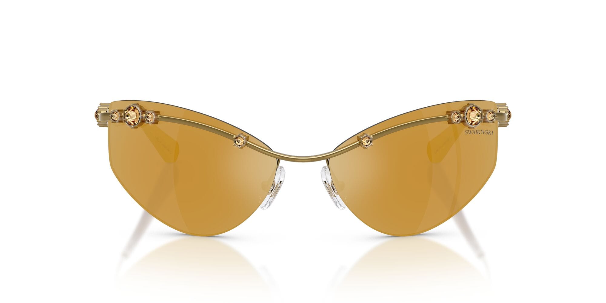 SK7039 40427P gold brown/mirrored gold lens