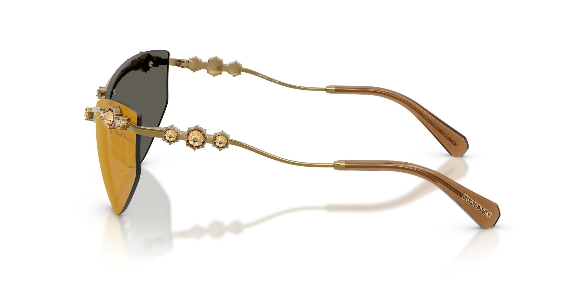 SK7039 40427P gold brown/mirrored gold lens