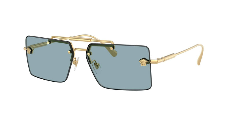 VE2245100280 gold / blue lens