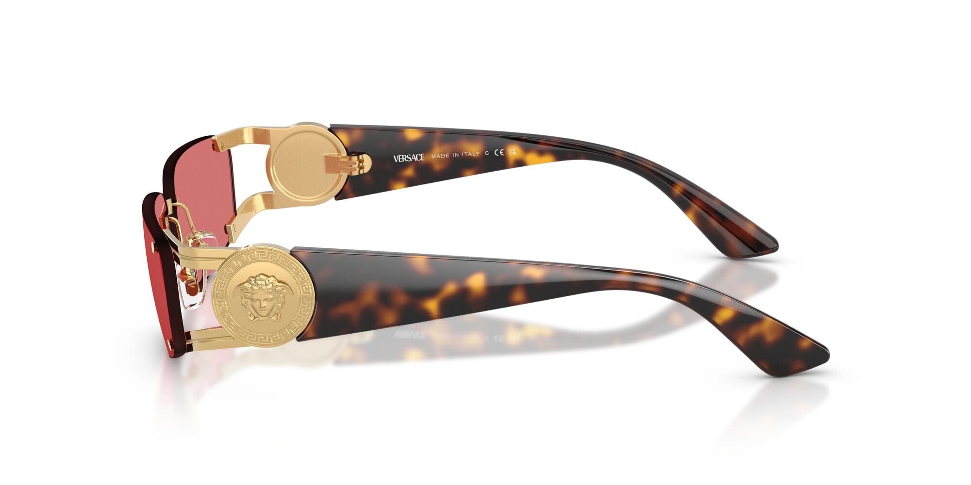VE2291 100275 gold/red hiper 8 lens
