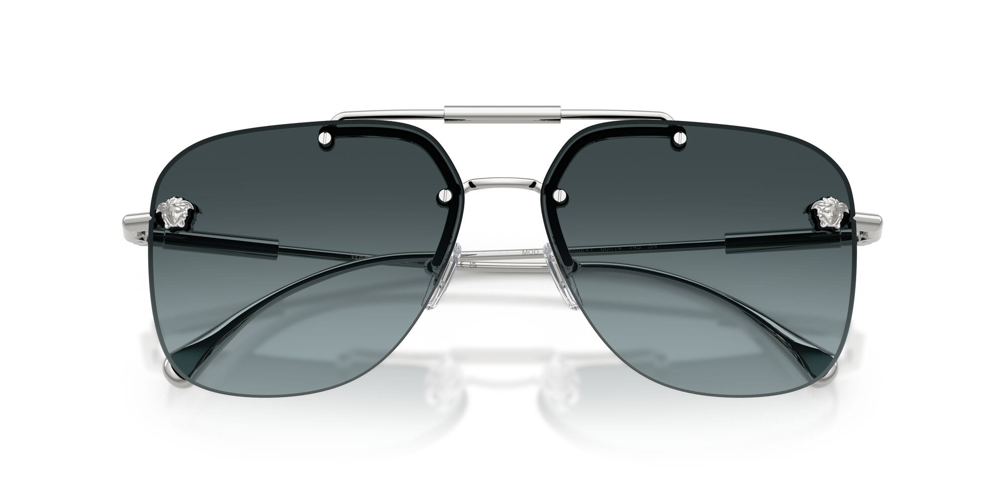 VE2296 1000V1 silver/blue gradient grey lens