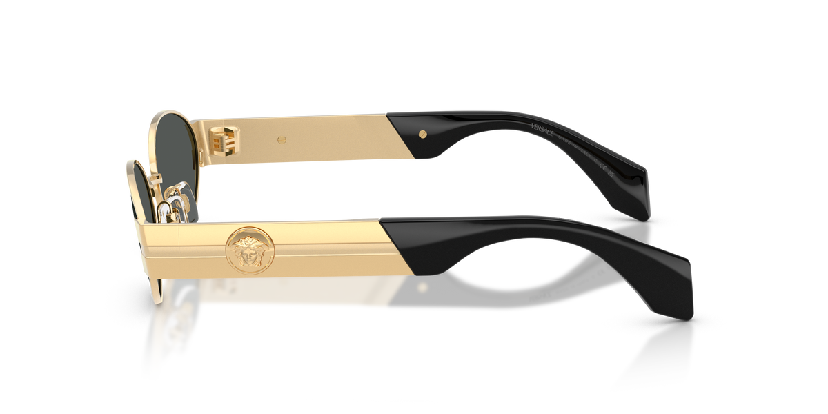 VE2301 152387 gold /dark grey lens sunglasses