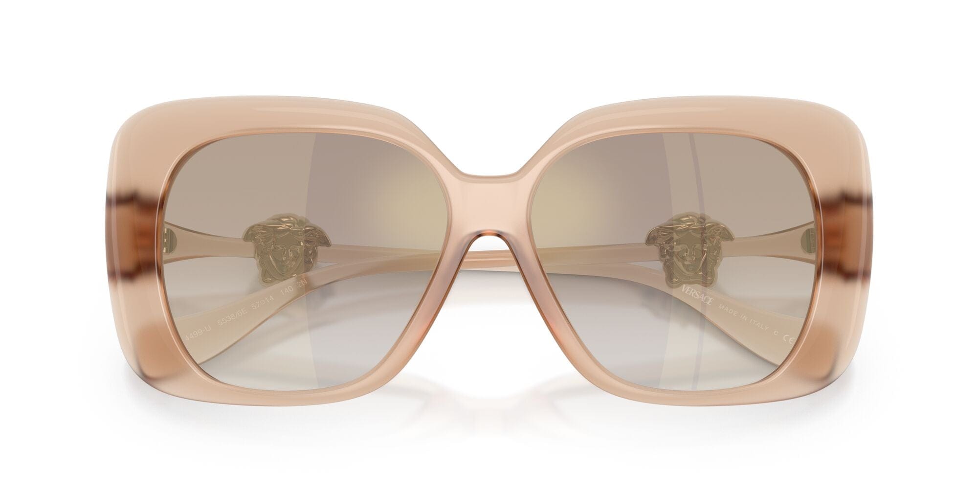VE4499U55386E Opal rose/ brown mirrored gold gradient