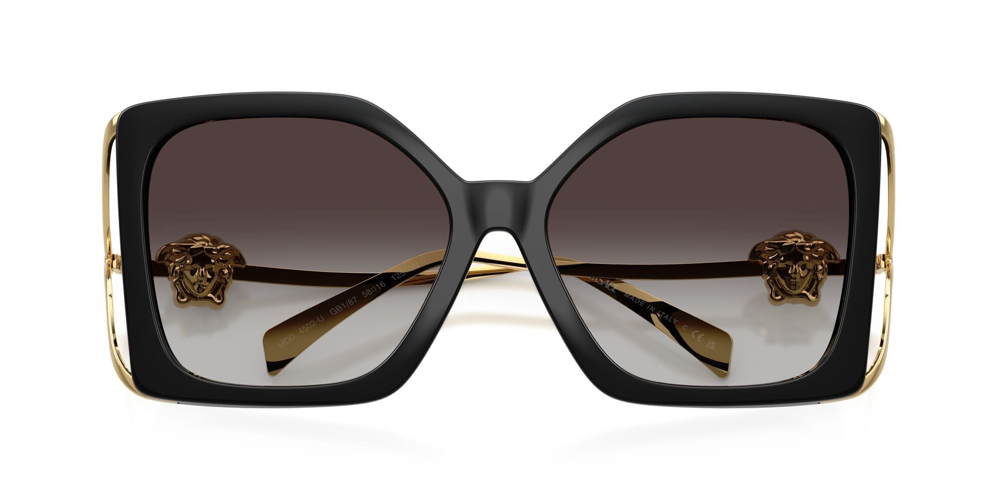 VE4502U GB1/87 size 58 black/light grey gradient lens