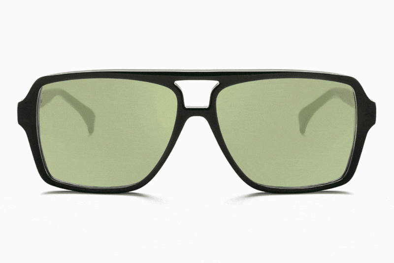 COX BLACK/GREEN PHOTO-CHROMIC LENS
