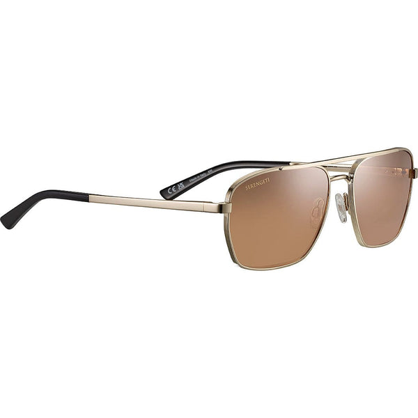 Ansel SS600001 shiny light gold/polarised drivers lens