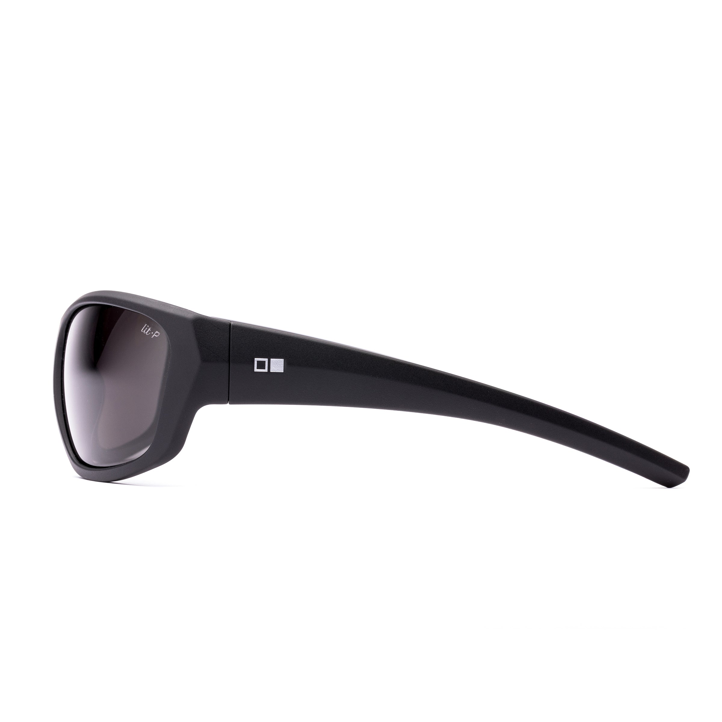 Vanta Sport 211-2501LL matte black/L.I.T polarised grey lens