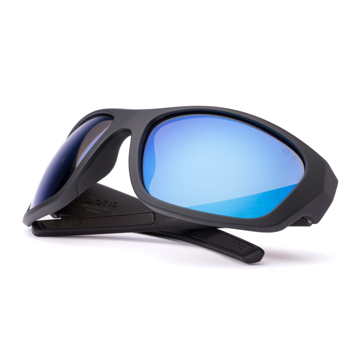 Vanta Sport 211-2502LL matte black/L.I.T polarised blue mirror lens