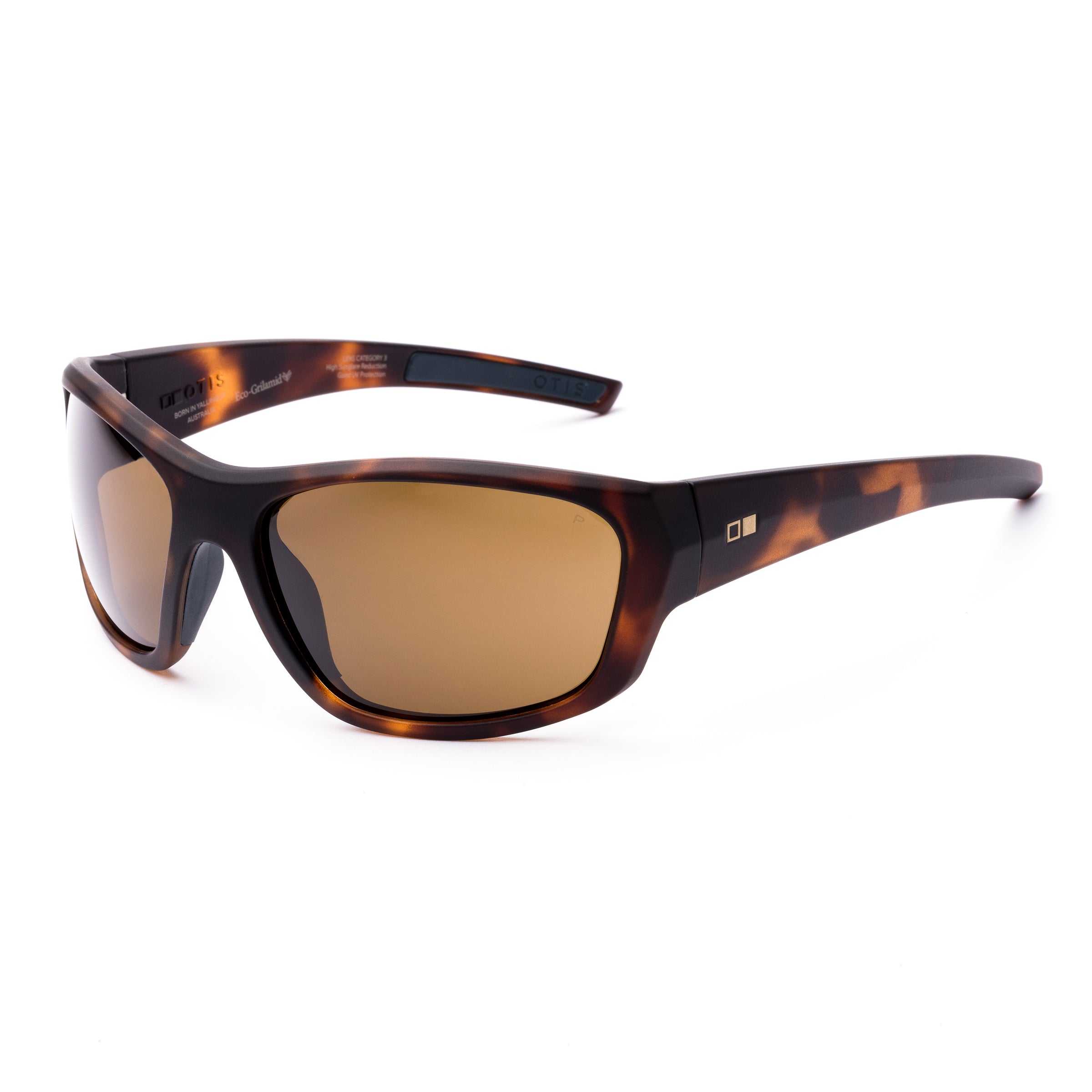 Vanta Sport 211-2504P matte amberwood tortoise/brown polarised lens