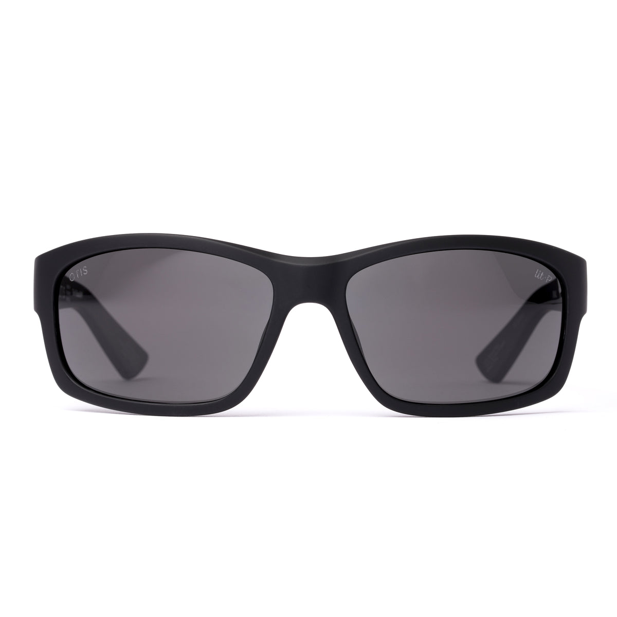 Rival 212-2601LL matte black/L.I.T polarised grey lens