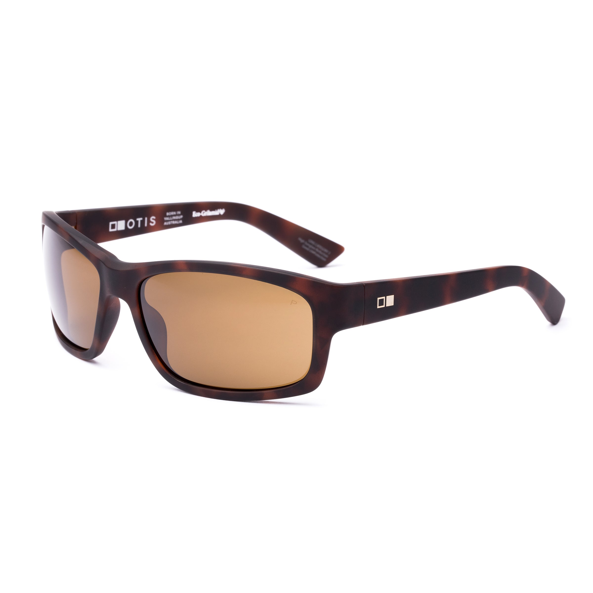 Rival  212-2603P matte dusty tortoise/brown polarised lens