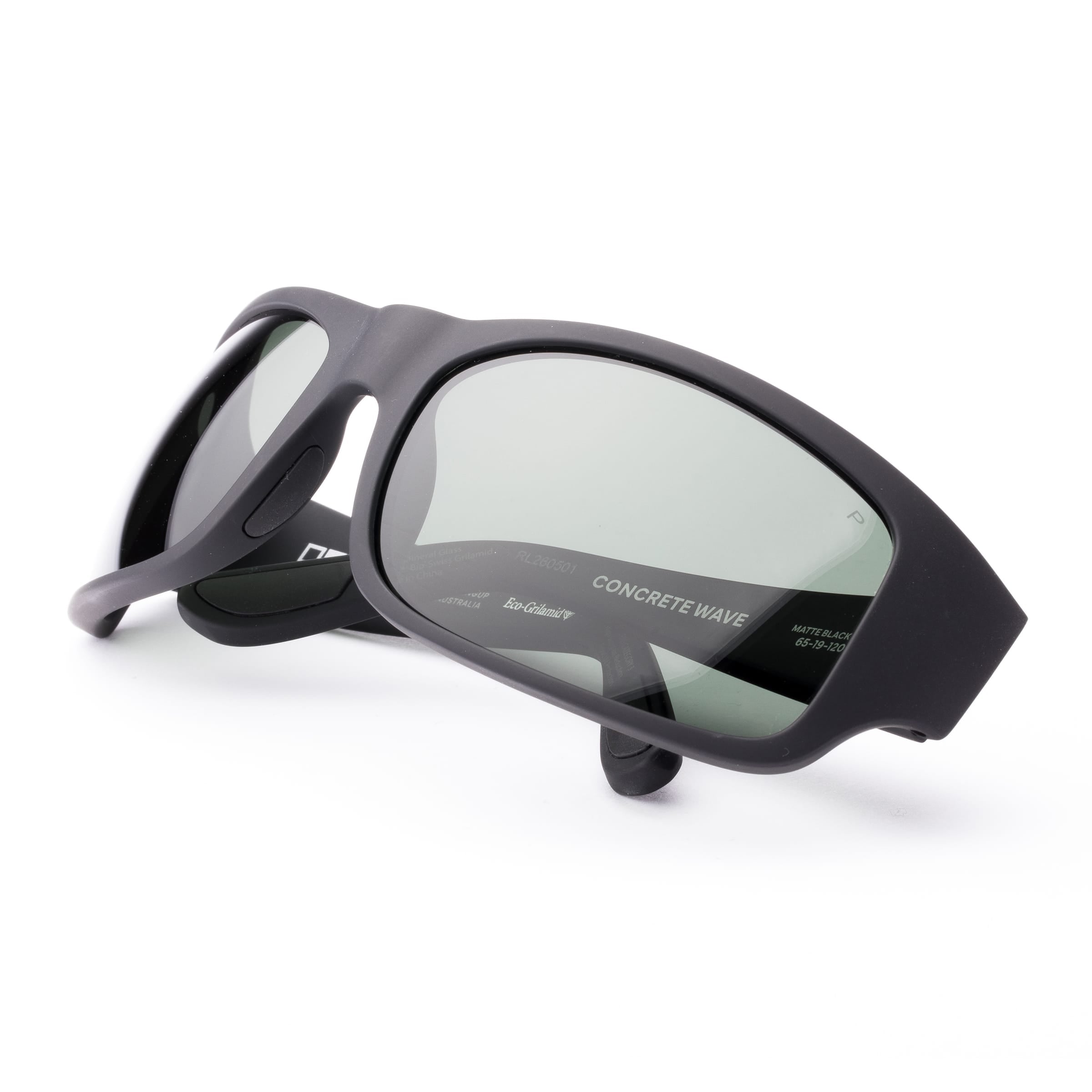 Concrete Wave 215-2602P matte black/grey polarised lens