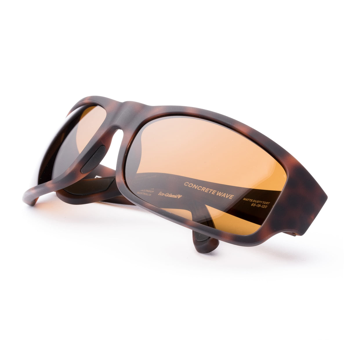 Concrete Wave 215-2603 matte dusty tortoise/brown lens