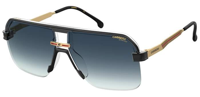 Carrera 1066/S 7C5/08 Crystal Black/Dark Blue Gradient Lens