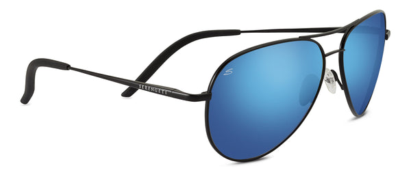 CARRARA 8295 BLACK/POLARISED 555 BLUE LENS