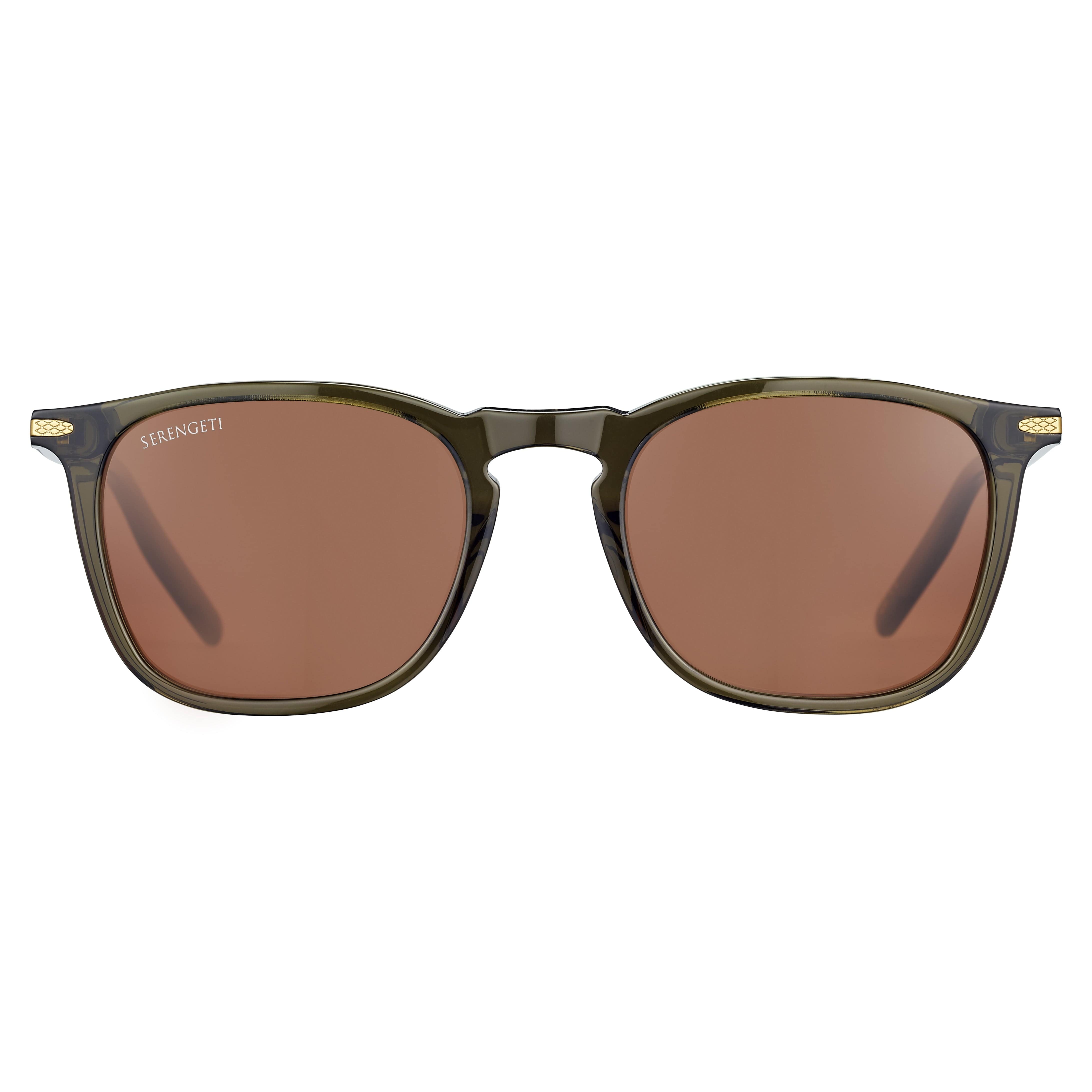Delio SS021001 crystal khaki/polarised drivers lens