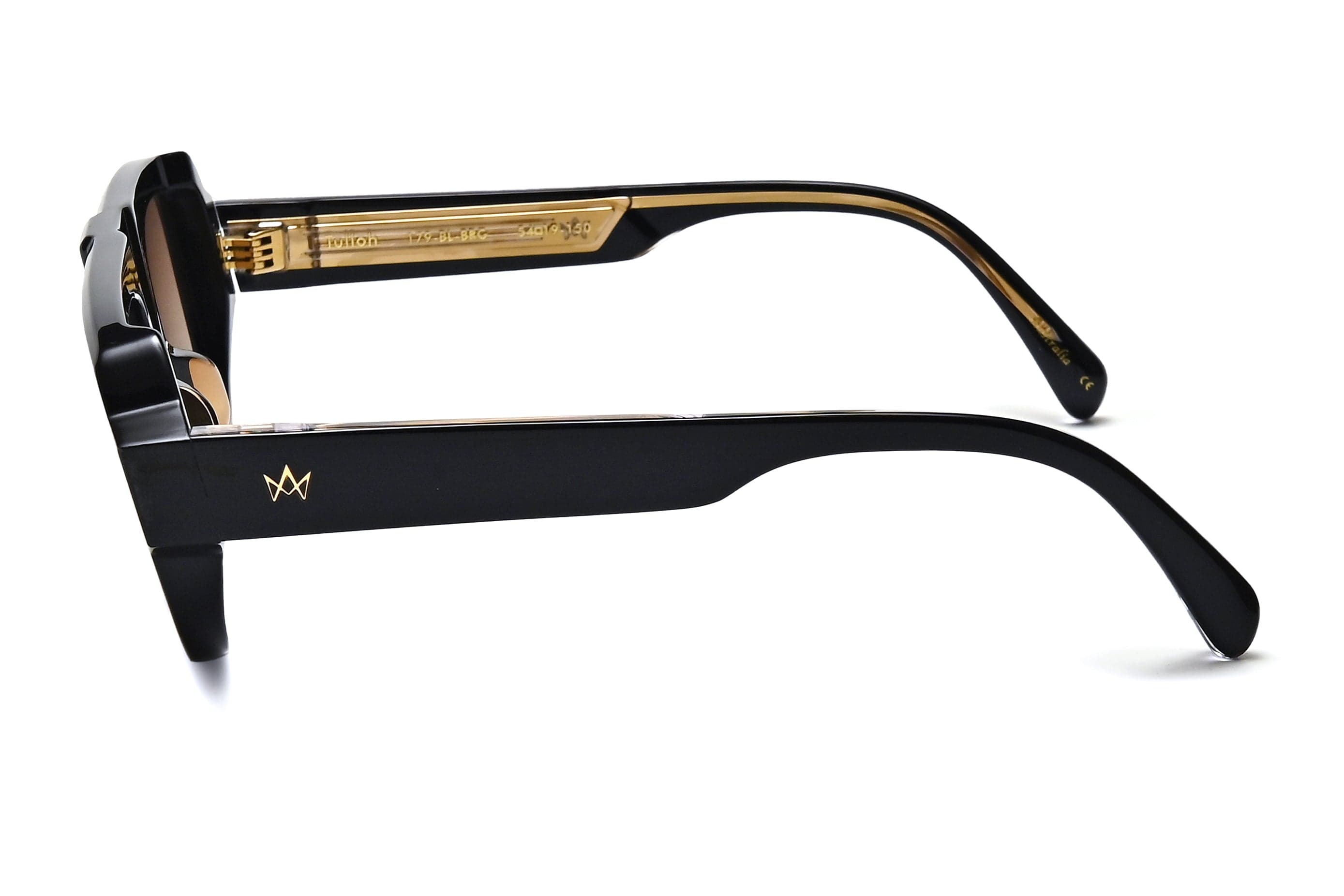 Tulloh black/brown lens