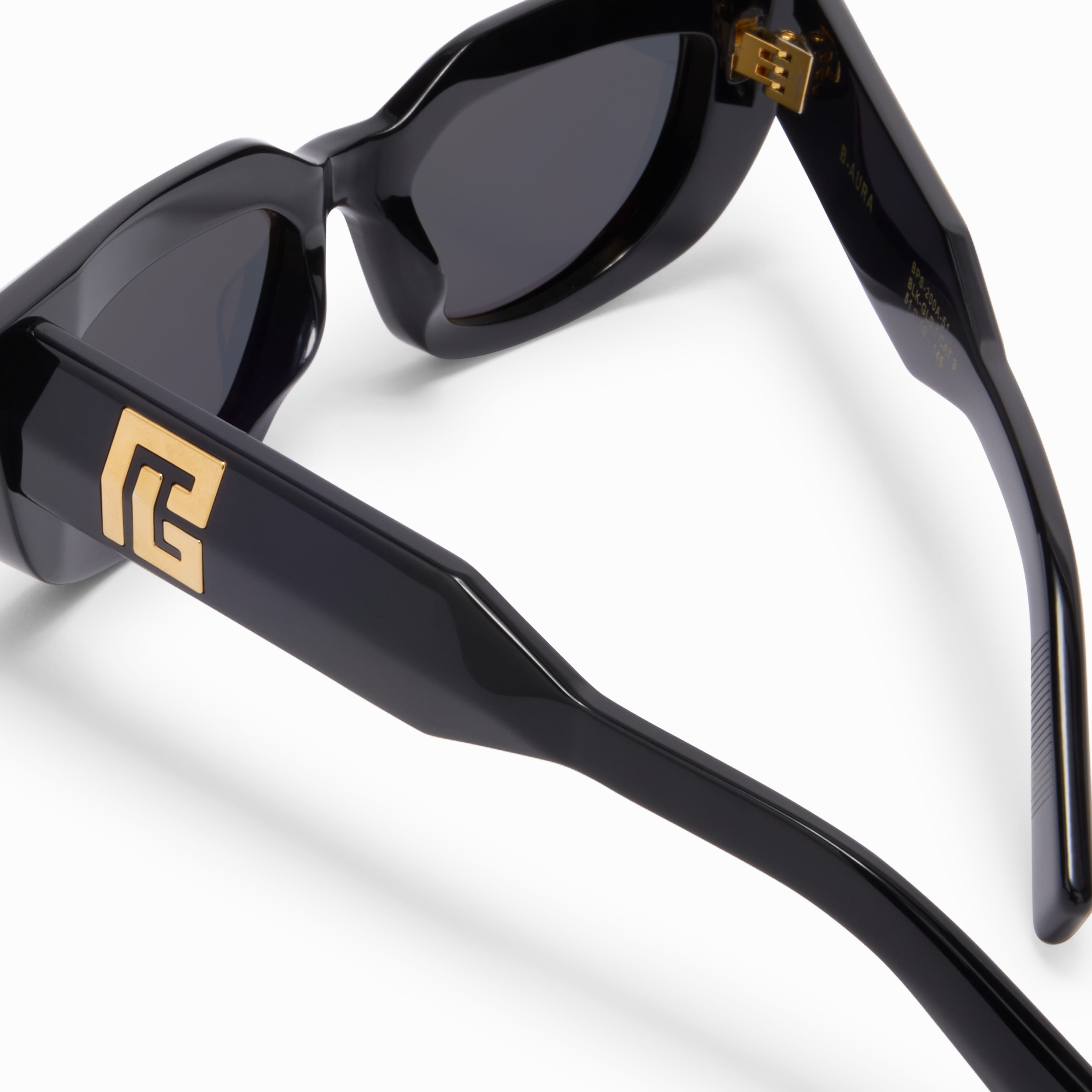 Balmain B Aura BPS200A  black/green lens