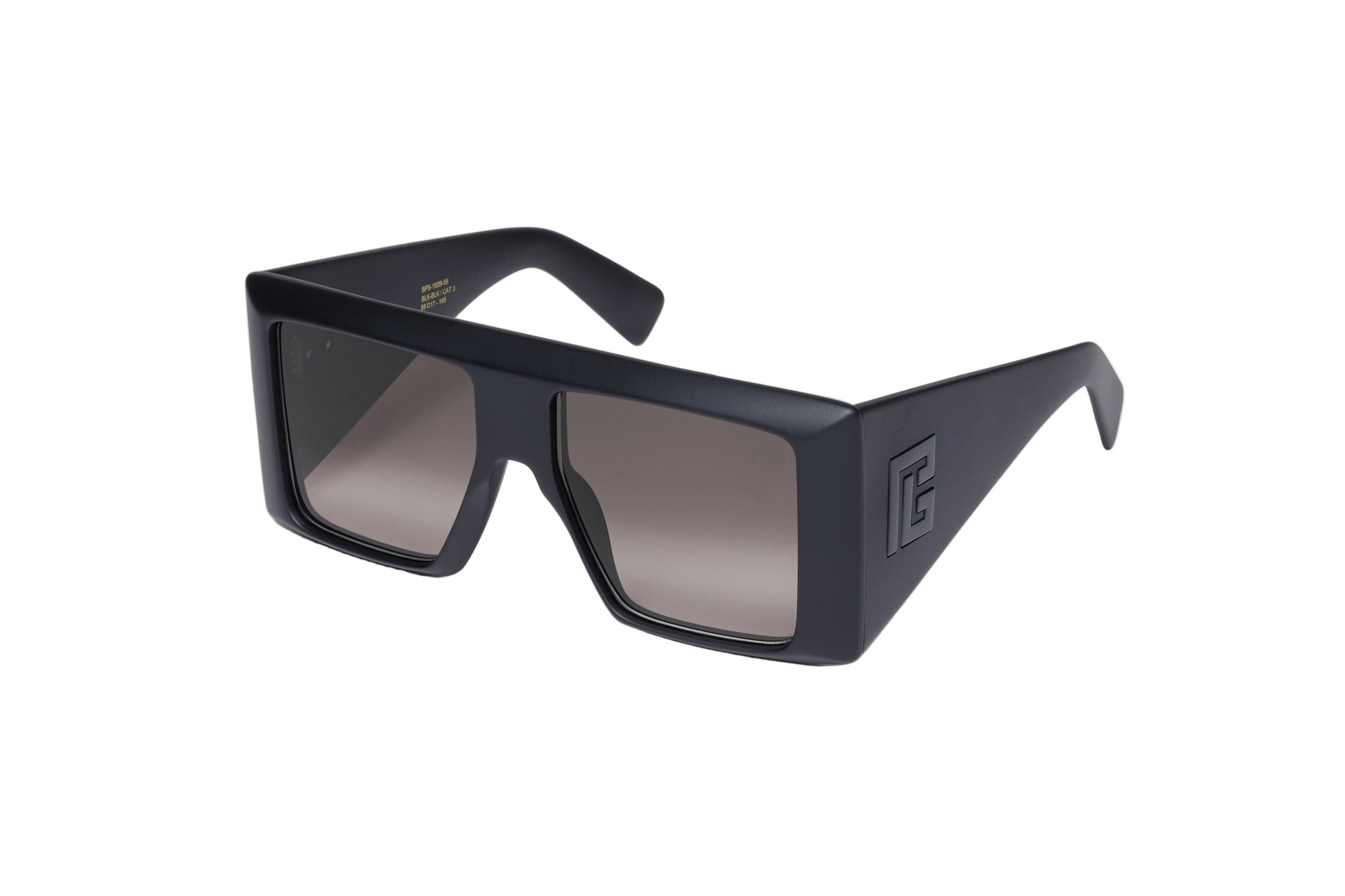 B-Stage BPS-192B-55  matte black logo/dark to light grey lens