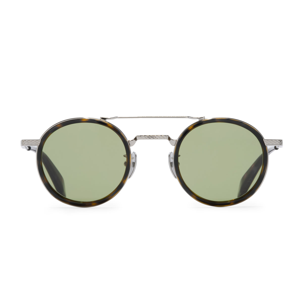 C&G Breitling Chrono 0002 02 palladium havana titanium/green lens