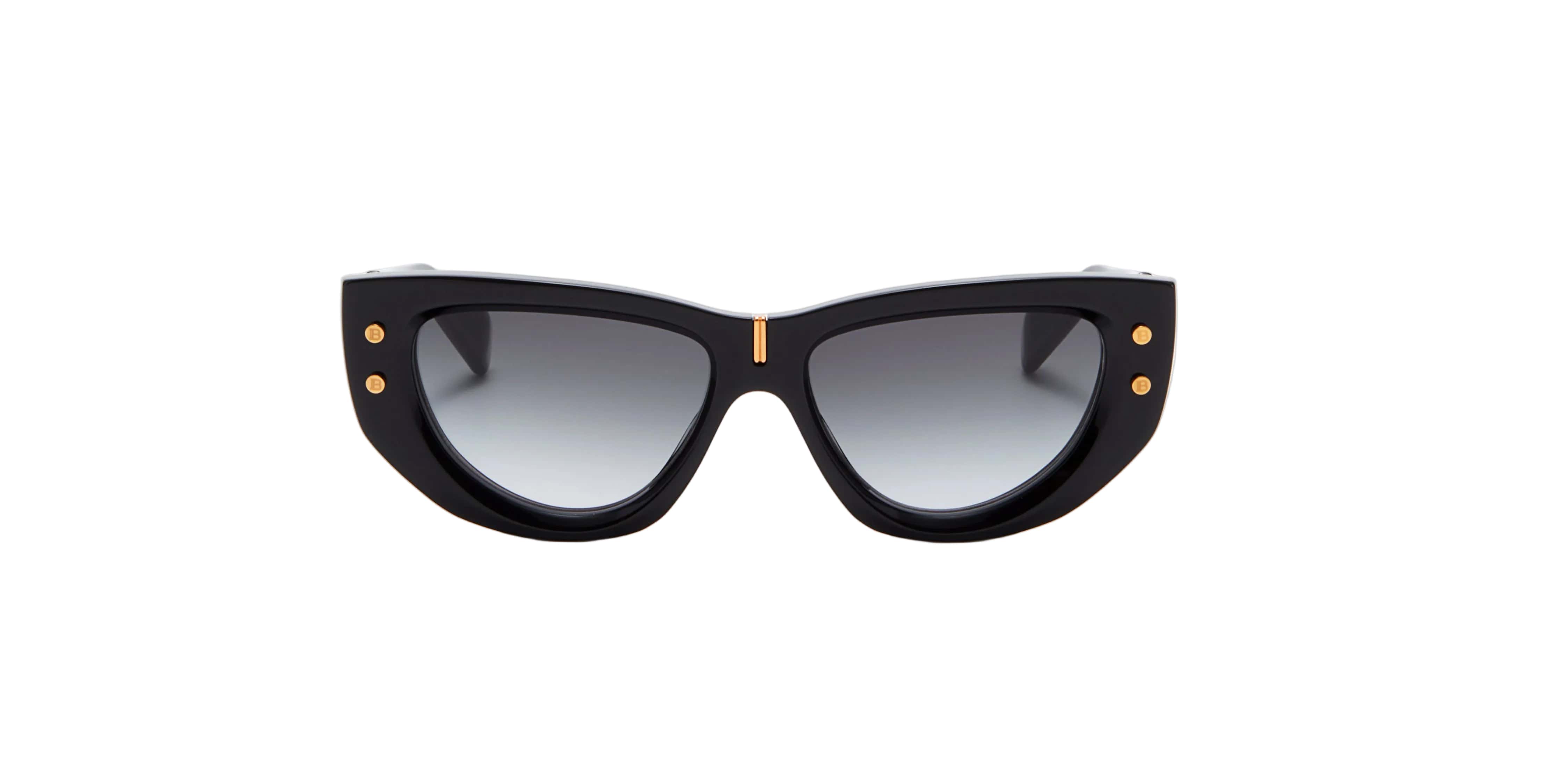 Balmain B Muse BPS-151A-55 black gold/grey gradient lens