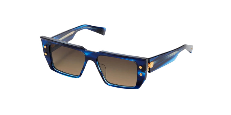 Balmain B VI 128C blue gold/brown gradient lens