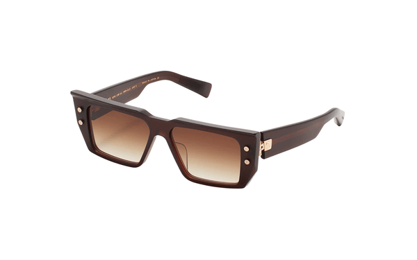 Balmain B VI 128F matte brown gold/brown gradient lens
