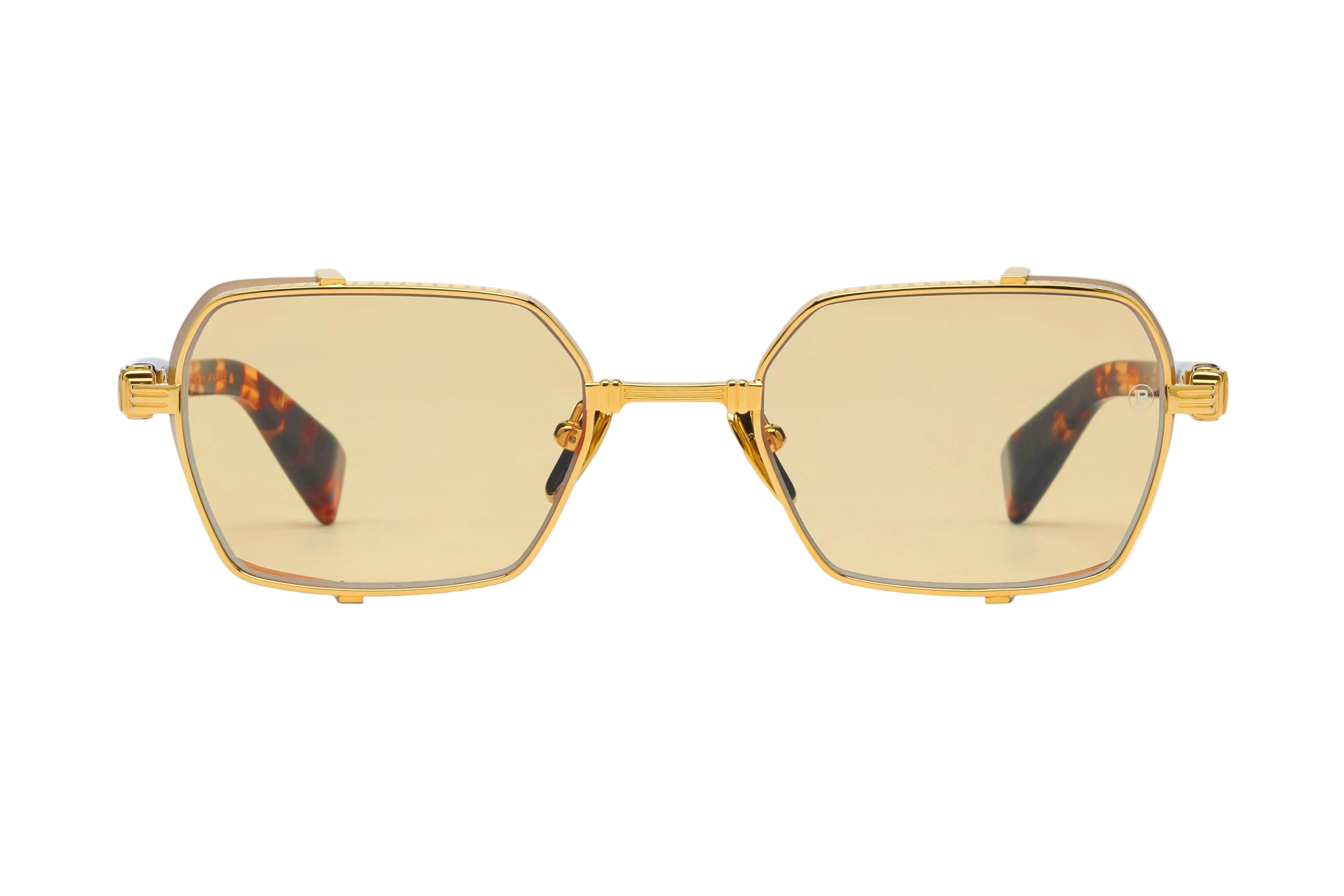 Balmain Brigade III 117D  gold tort/ light brown lens
