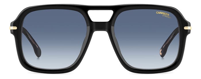 CARRERA 317/S M4P/08 BLACK STRIPE/DARK BLUE SHADED LENS