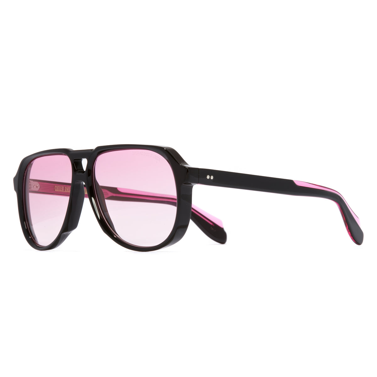 CGSN9782 01 black on pink/pink lens sunglasses