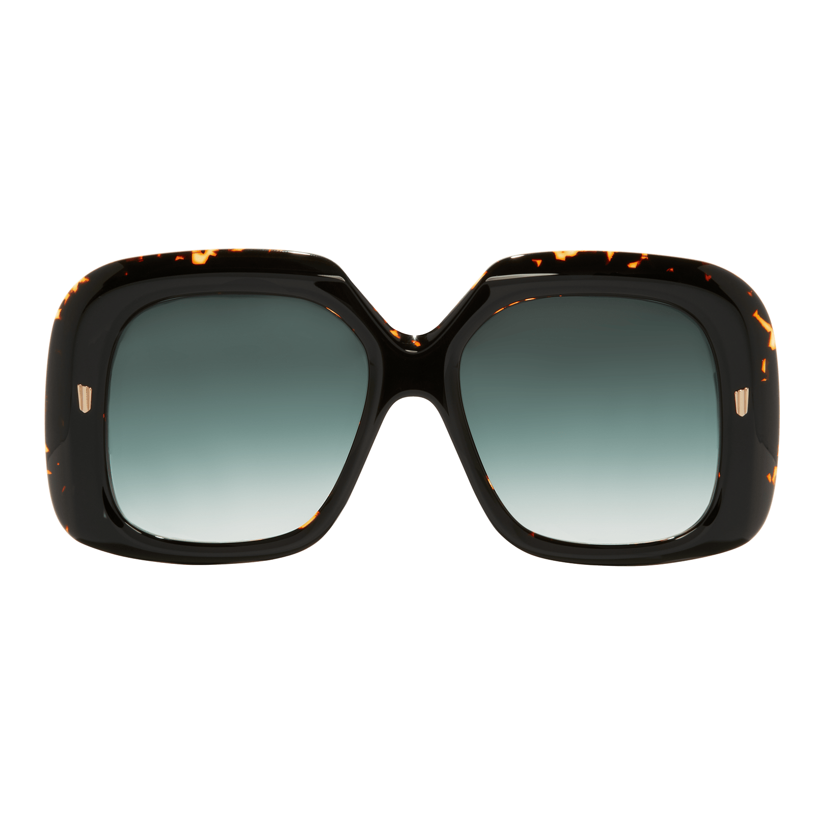 CGSN9891 02 black tort/green gradient lens