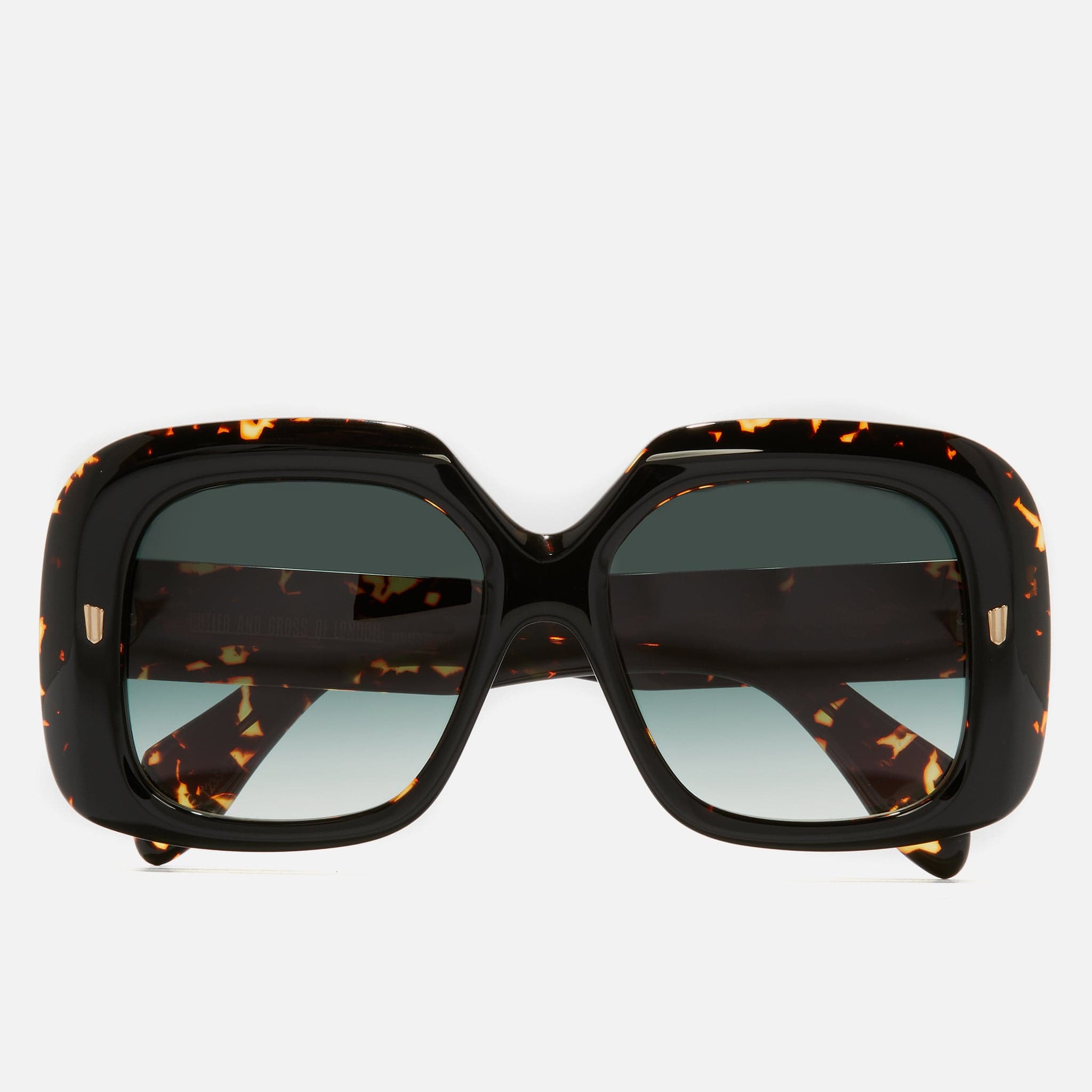 CGSN9891 02 black tort/ green gradient lens