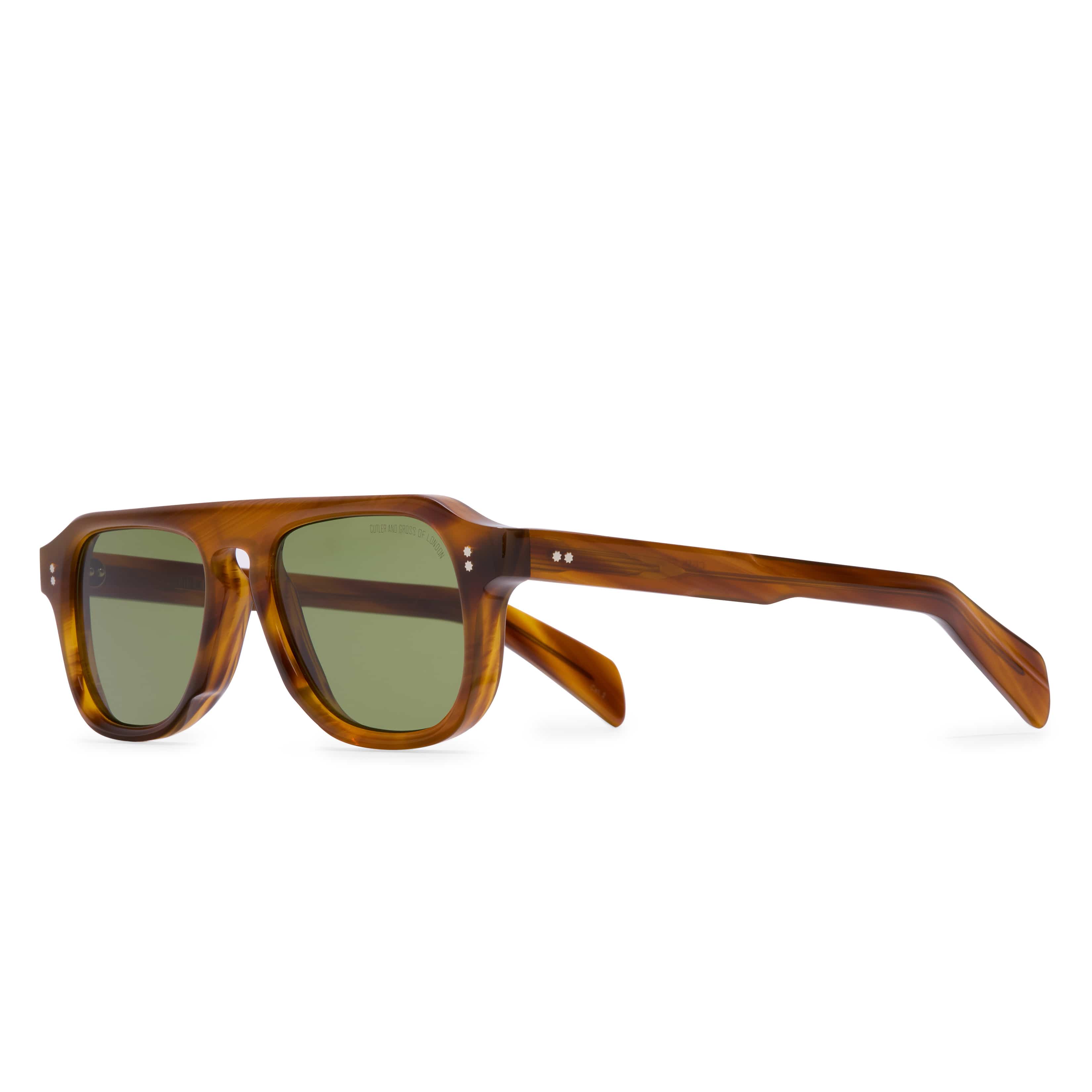 CGSN-GR14  02 yellow havana/ green lens