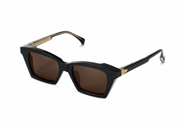 Claire black/brown lens