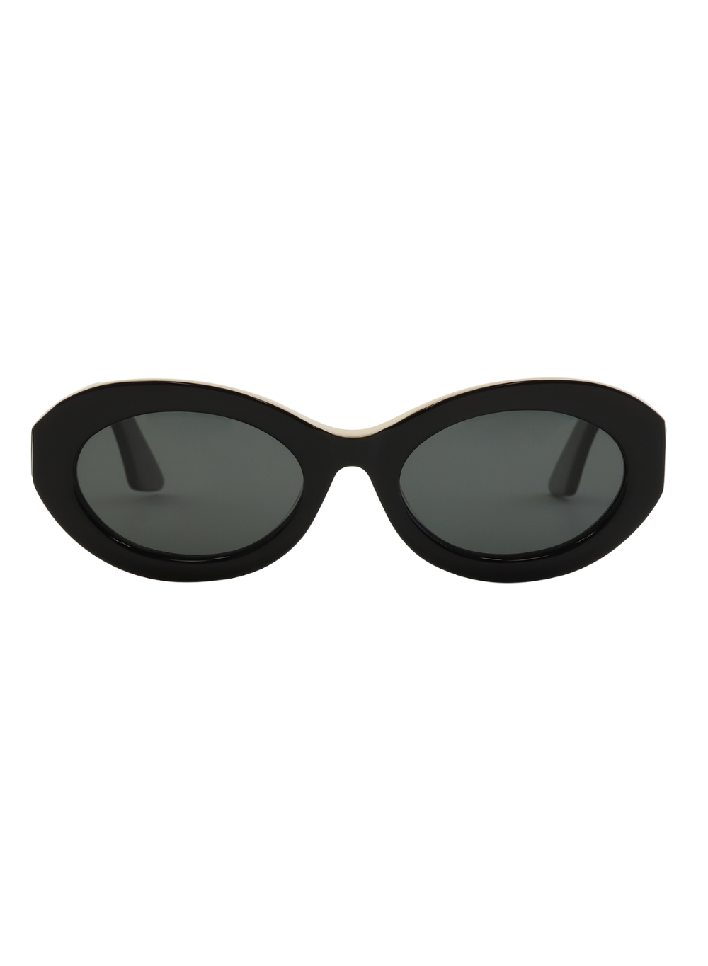 Capri black bone/dark grey polarised lens