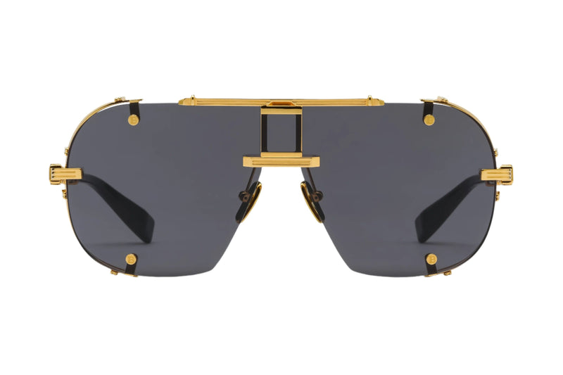 Balmain Colonel 170A  gold/black grey lens