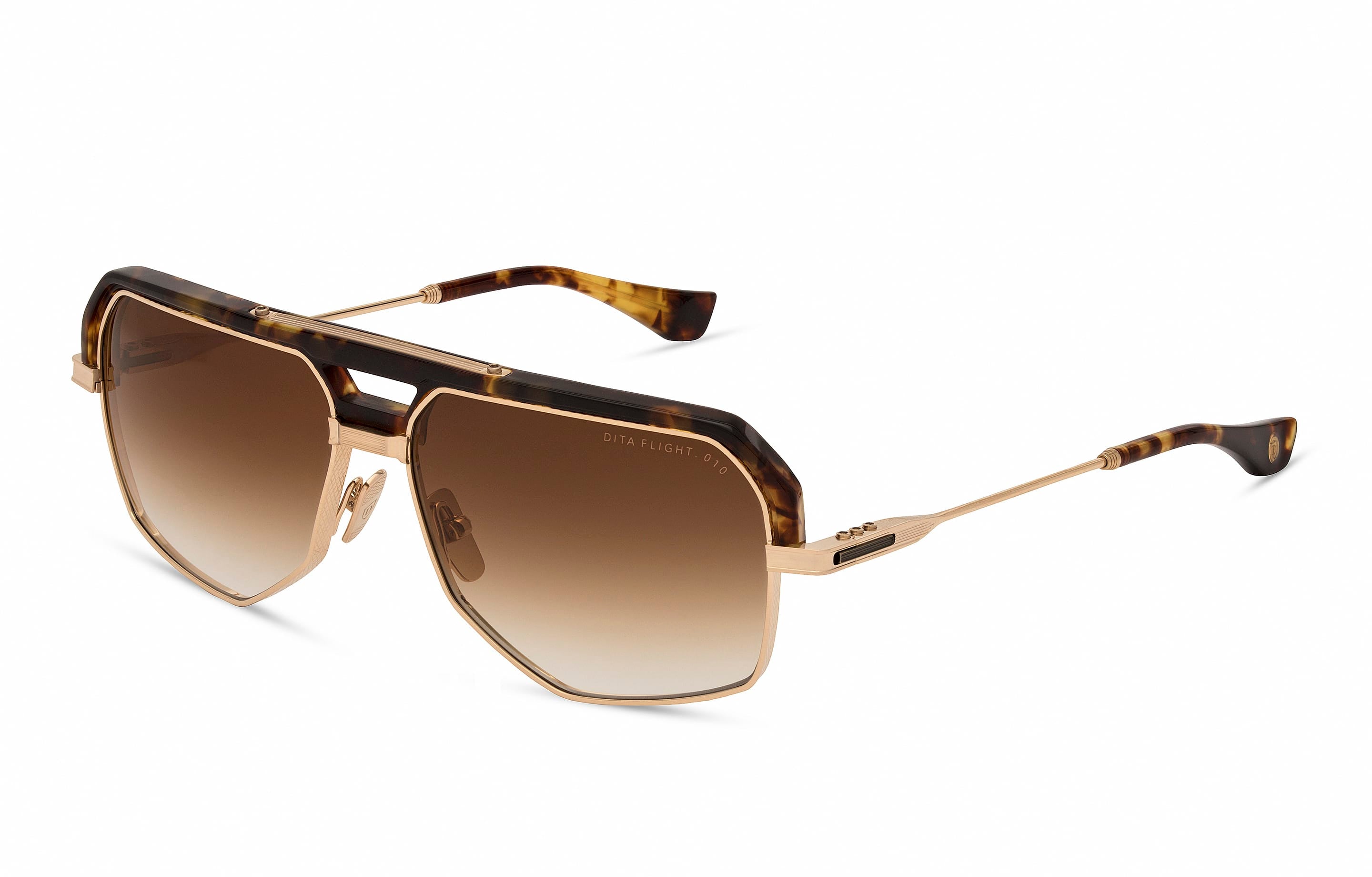 DTS477-A-02 Flight 010 haze tortoise antique gold/brown gradient lens