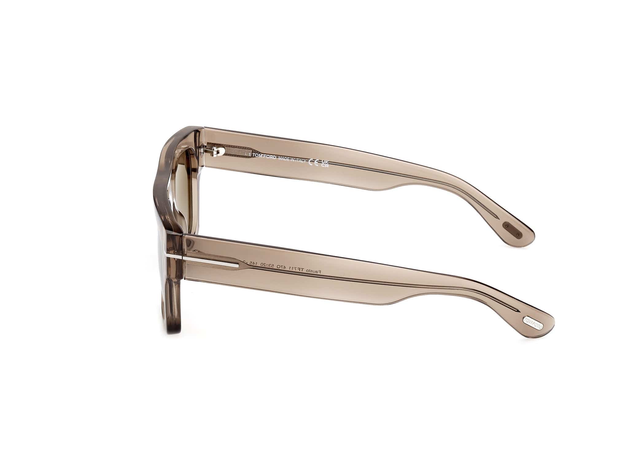 TF0711 47Q Fausto trans brown/green graduated lens