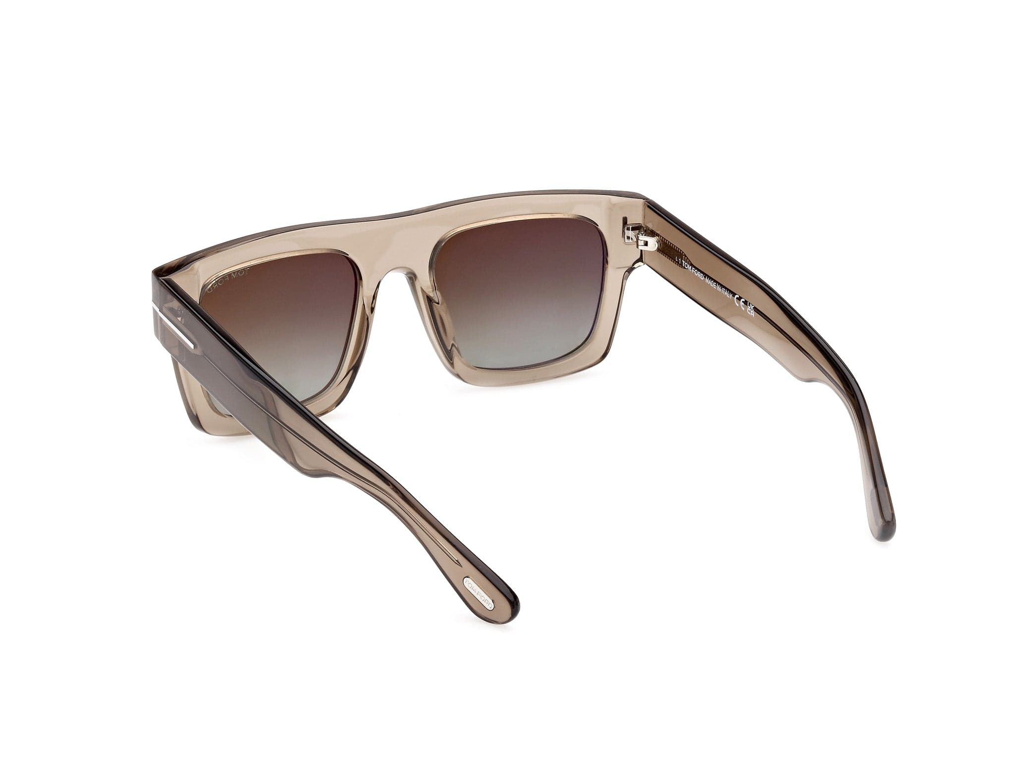 TF0711 47Q Fausto trans brown/green graduated lens