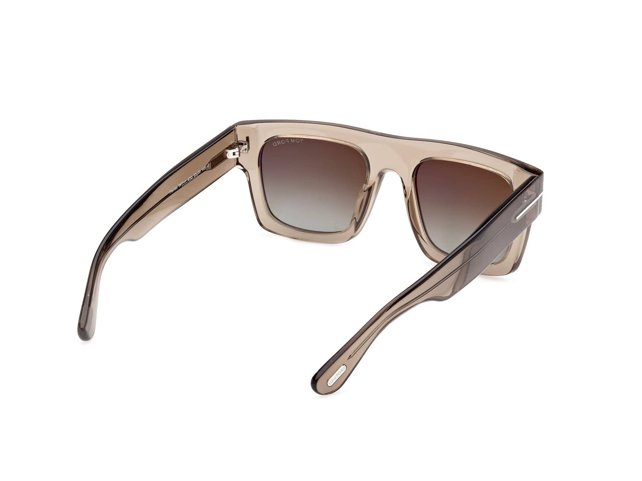 TF0711 47Q Fausto trans brown/green graduated lens