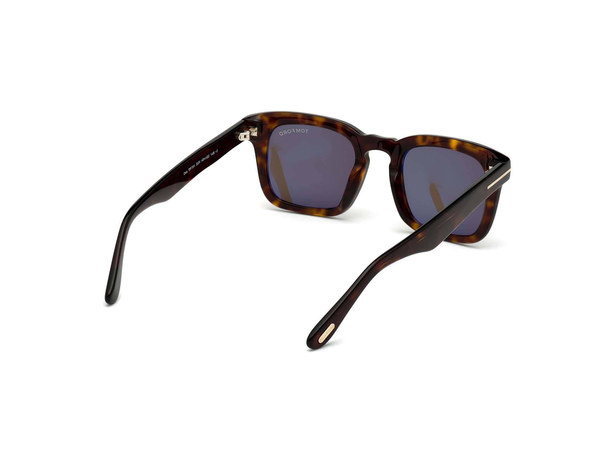 TF0751 52N Dax havana/green lens