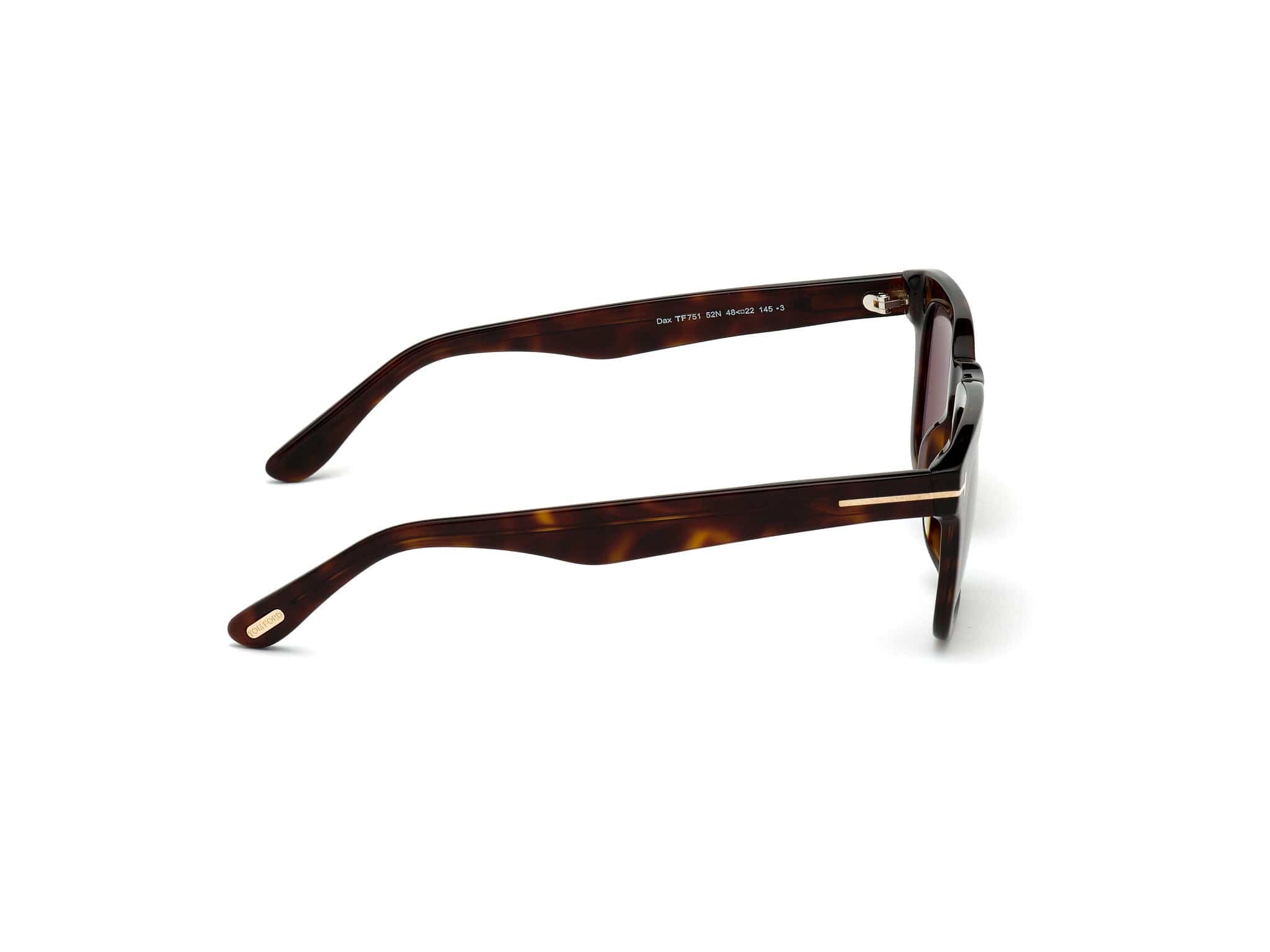 TF0751 52N Dax havana/green lens
