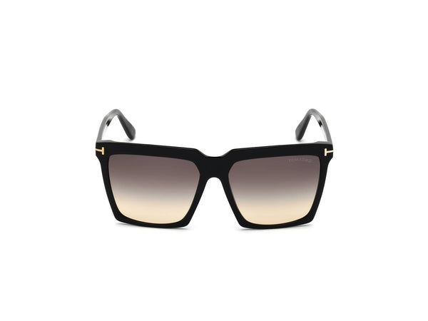 TF0764 01B Sabrina black/ grey gradient lens